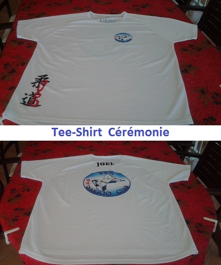 Tee-Shirt Cérémonie (Personnalisable)